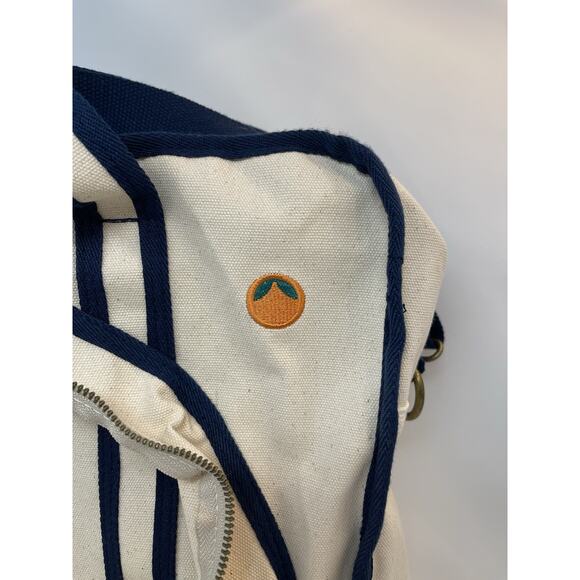 Tangerine Classic Pickle-ball Bag Navy Cream Retail $300.00